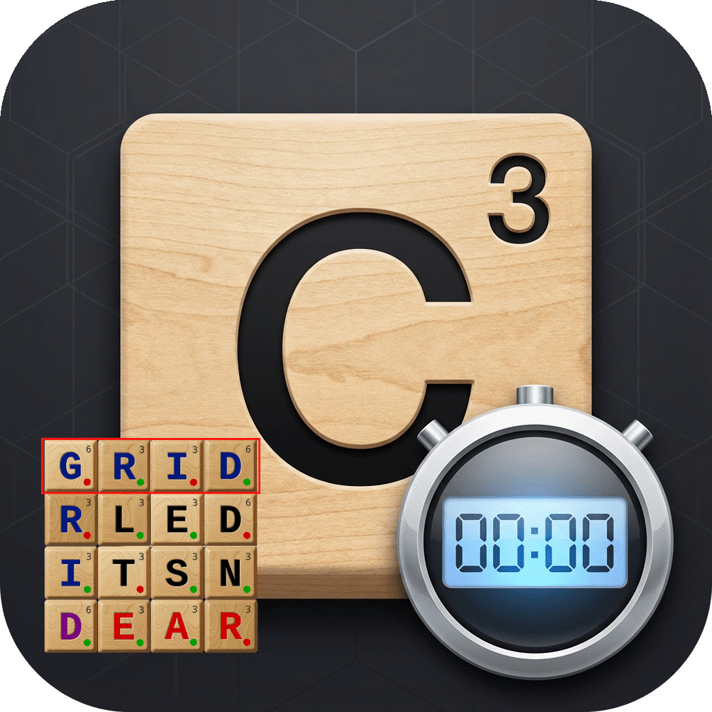 ChronoLex Grid Icon